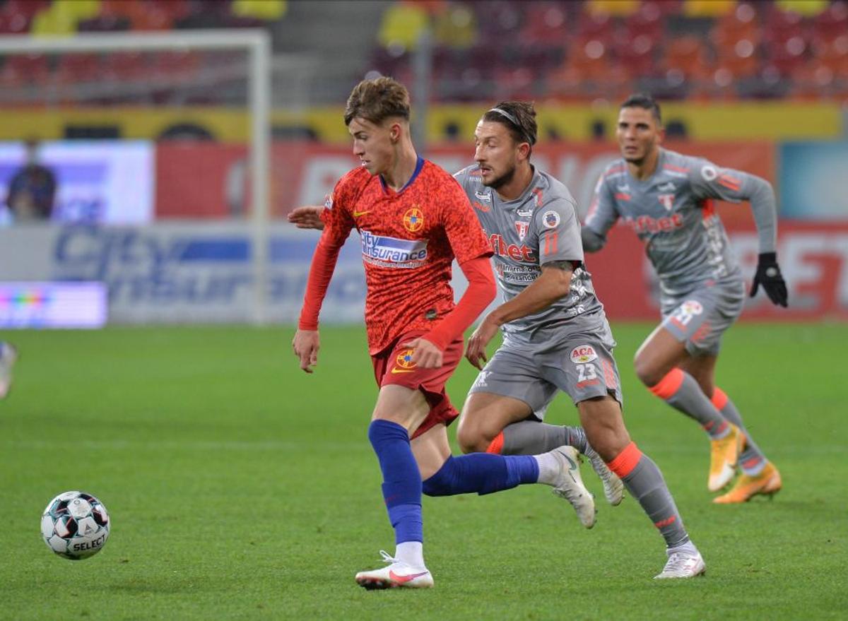 FCSB - UTA 3-0. Laszlo Balint a comentat arbitrajul: „Avem nevoie de un fileu ca să nu-i atingem pe cei de la FCSB, orice contact era în favoarea lor”