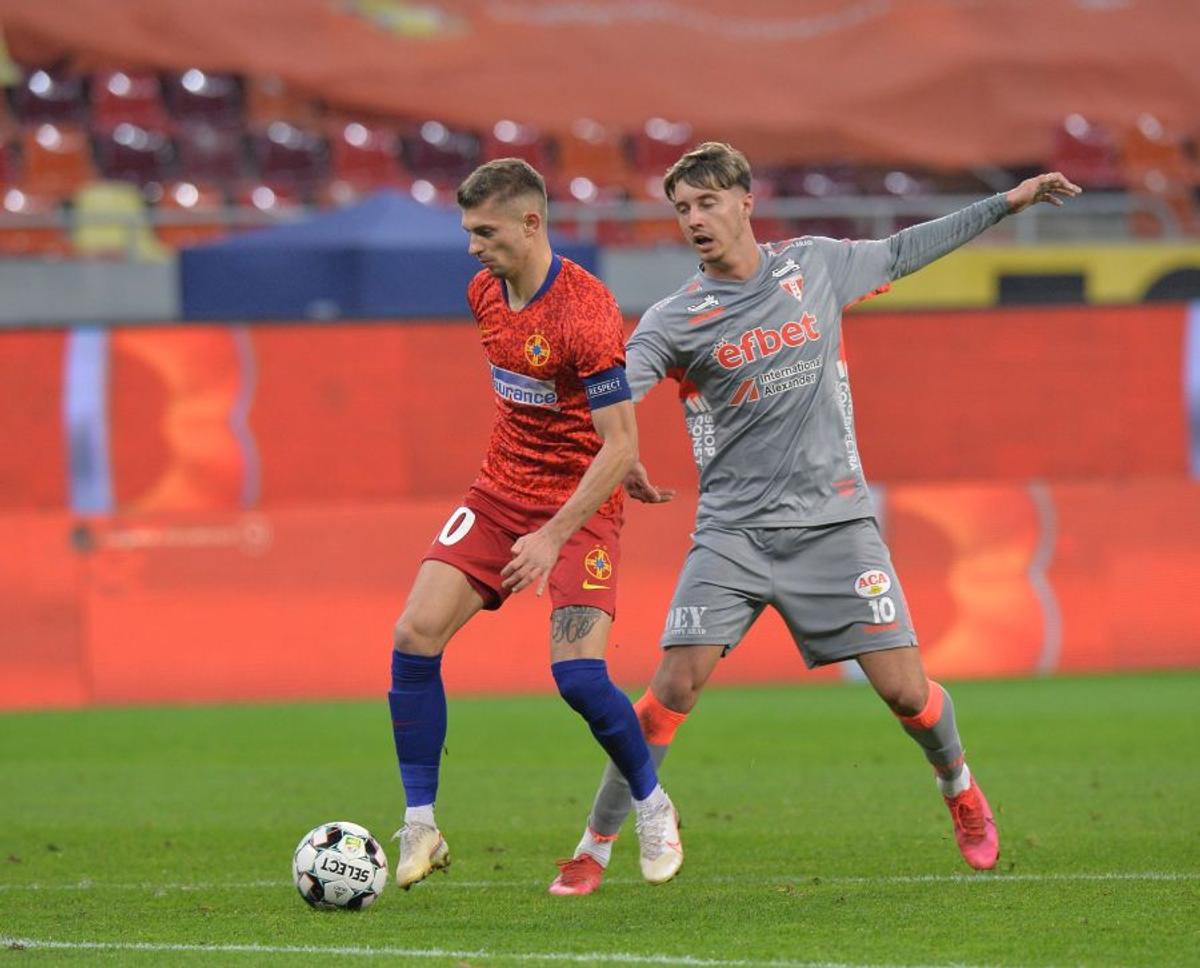FCSB - UTA 3-0. Laszlo Balint a comentat arbitrajul: „Avem nevoie de un fileu ca să nu-i atingem pe cei de la FCSB, orice contact era în favoarea lor”