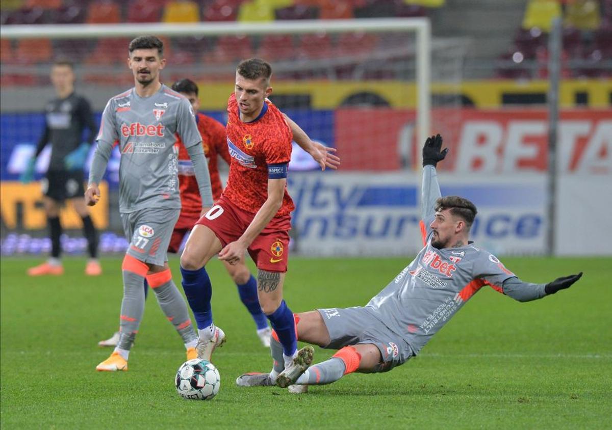 FCSB - UTA 3-0. Laszlo Balint a comentat arbitrajul: „Avem nevoie de un fileu ca să nu-i atingem pe cei de la FCSB, orice contact era în favoarea lor”