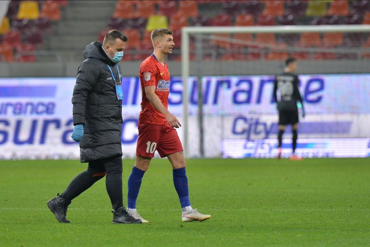 FCSB - UTA 3-0. Laszlo Balint a comentat arbitrajul: „Avem nevoie de un fileu ca să nu-i atingem pe cei de la FCSB, orice contact era în favoarea lor”