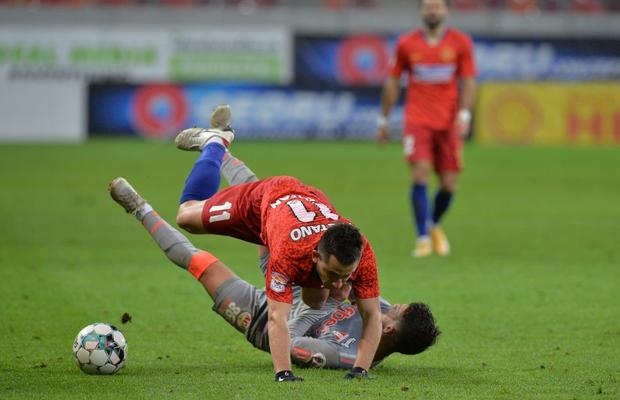 FCSB - UTA 3-0. Laszlo Balint a comentat arbitrajul: „Avem nevoie de un fileu ca să nu-i atingem pe cei de la FCSB, orice contact era în favoarea lor”