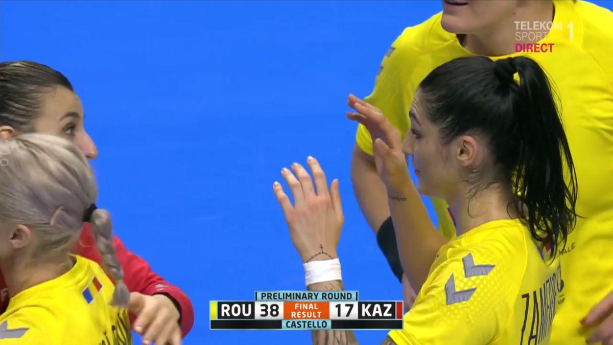 FOTO România - Kazahstan, handbal 05.12.2021