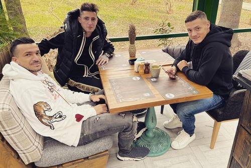 Steliano Filip, Cosmin Matei și Gabriel Torje // foto: Instagram @ Steliano Filip