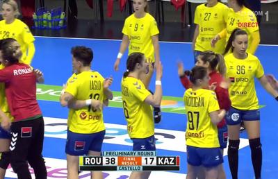 România - Kazahstan 38-17 » O nouă victorie la scor pentru „tricolore” la Campionatul Mondial! S-au calificat în faza a doua