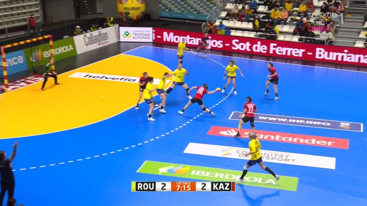 FOTO România - Kazahstan, handbal 05.12.2021