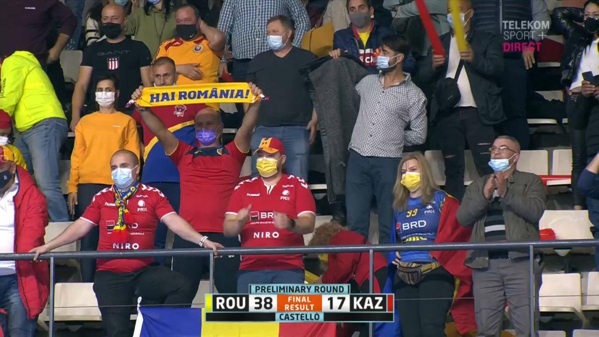 România - Kazahstan 38-17 » O nouă victorie la scor pentru „tricolore” la Campionatul Mondial! S-au calificat în faza a doua