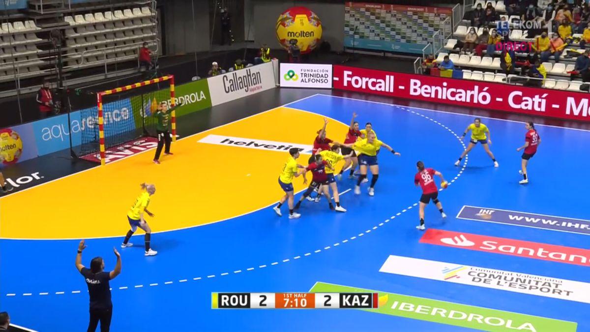 FOTO România - Kazahstan, handbal 05.12.2021