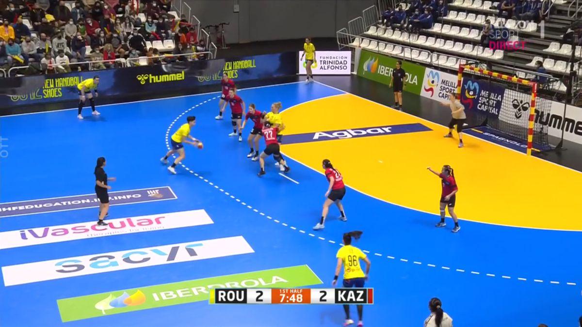 FOTO România - Kazahstan, handbal 05.12.2021