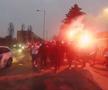 sursă foto: captură video Peluza Nord - Rapid