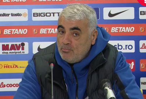 FCSB a învins-o clar pe CS Mioveni, scor 5-1. Leo Strizu (55 de ani), antrenorul din acte al vicecampioanei, spune că toate deciziile îi aparțin lui Mihai Pintilii (38 de ani).
