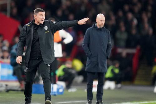 Paul Heckingbottom și Erik ten Hag / Foto: Imago