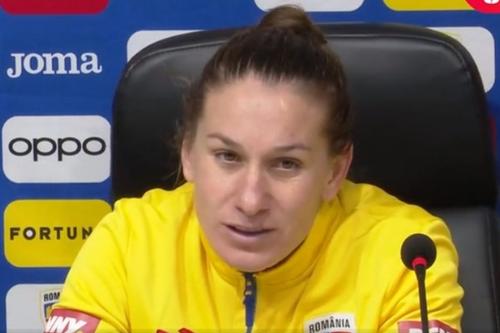 Laura Rus, după ultimul meci pentru România