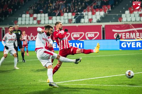 Portughezul Gregorio a marcat pentru golul lui Dinamo în partida cu Sepsi FOTO: Dinamo 1948
