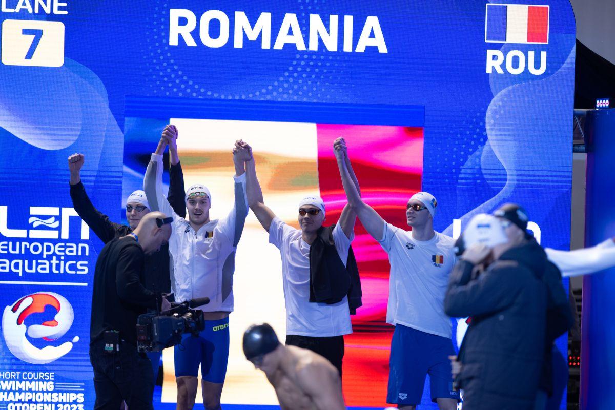 Cele mai spectaculoase imagini din finala ștafetei de 50 de metri liber