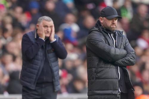 Tony Mowbray și Wayne Rooney / Foto: Imago