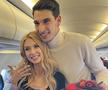 Victor Cornea a cerut-o în căsătorie pe Andreea Bălan în avion. Foto: Instagram