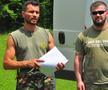 Eugen Sechila, în stânga, într-una dintre „taberele de supraviețuire” unde a fost coordonator / Sursă foto: Facebook