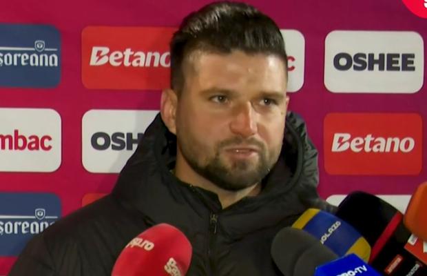 Victor Rîmniceanu a surprins în direct, după duelul cu FCSB din Cupa României Betano: „Va veni momentul să vă spun”