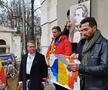 Eugen Sechila, la un eveniment la care au fost invitați să țină discursuri și ultrașii