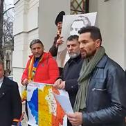 Eugen Sechila, la un eveniment la care au fost invitați să țină discursuri și ultrașii