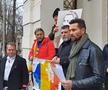 Eugen Sechila, la un eveniment la care au fost invitați să țină discursuri și ultrașii