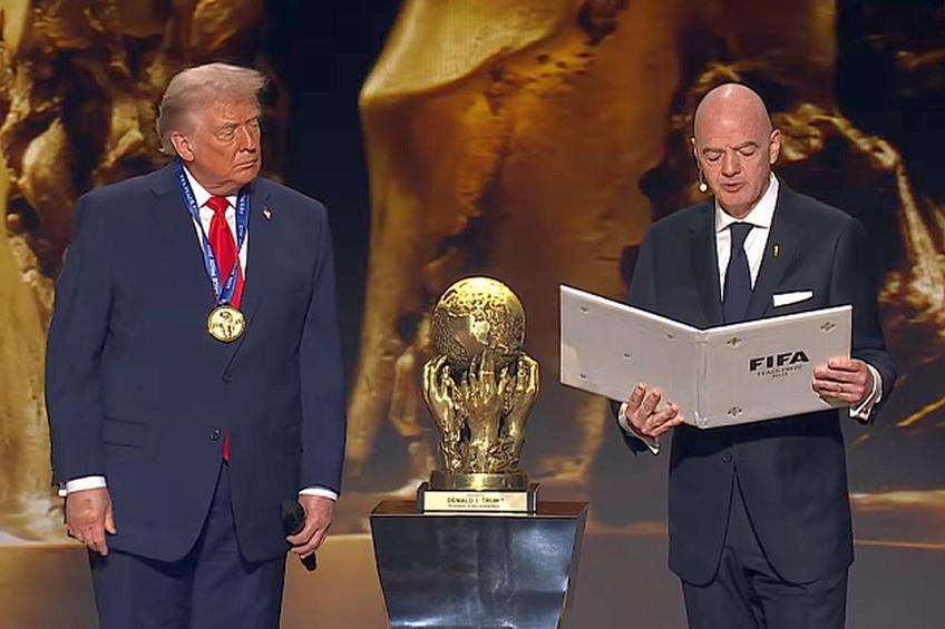 Donald Trump a primit Premiul FIFA pentru Pace // foto: Imago Images