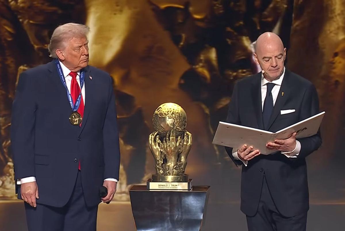 Donald Trump a primit Premiul FIFA pentru Pace