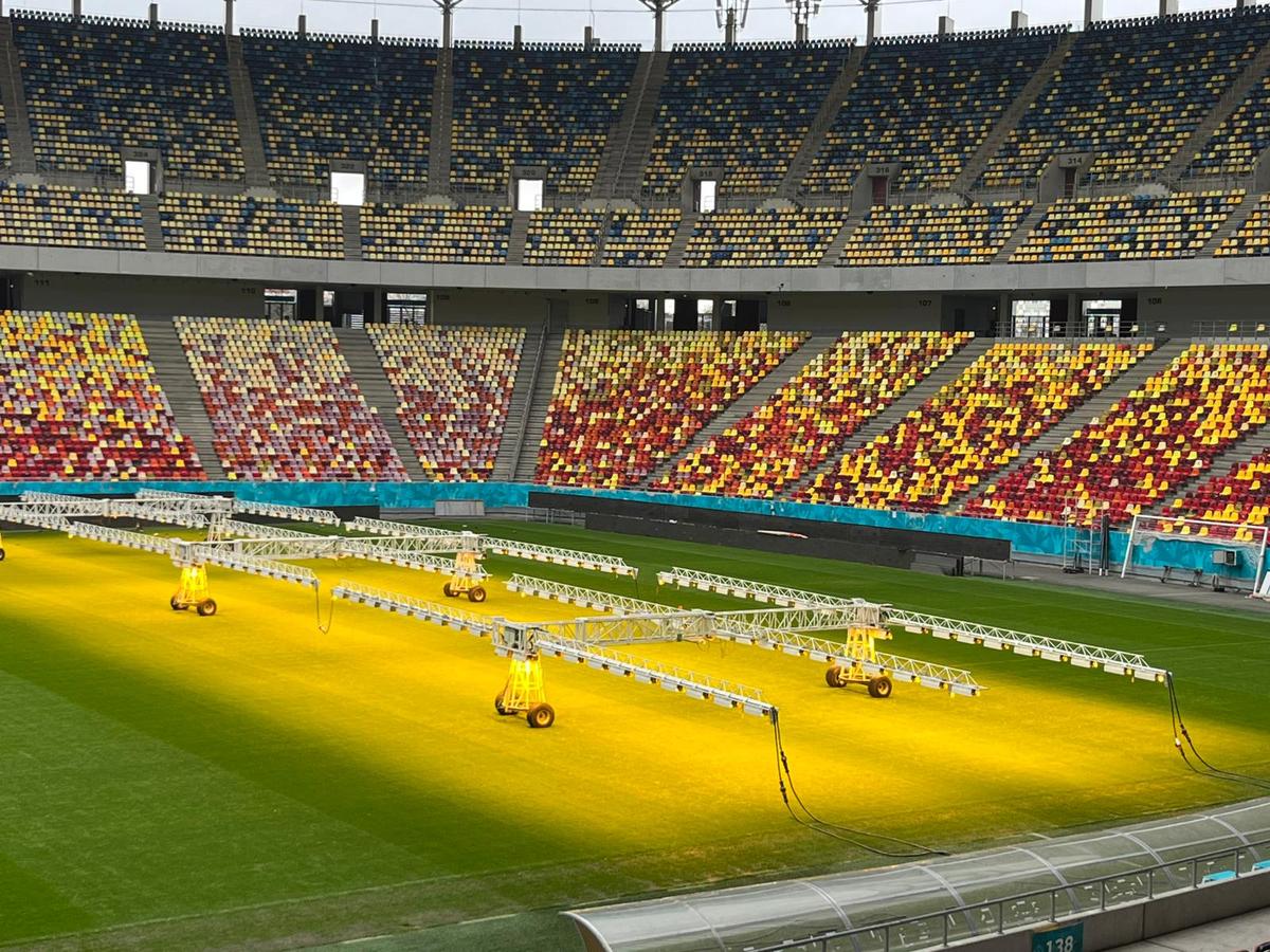 Cum se prezintă Arena Națională cu o zi înaintea marelui derby FCSB - Dinamo
