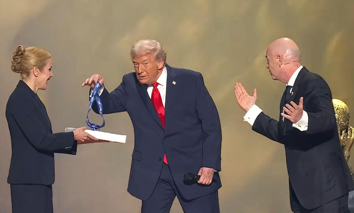 Donald Trump a primit Premiul FIFA pentru Pace
