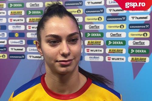 Rebeca Necula, după victoria cu Senegal (37-17)