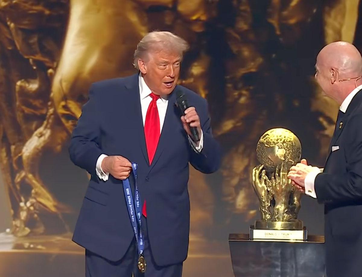 Donald Trump a primit Premiul FIFA pentru Pace