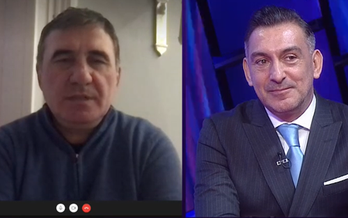 Gică Hagi (55 de ani) l-a felicitat pe Ilie Dumitrescu, bunul lui prieten care aniversează astăzi 52 de ani.