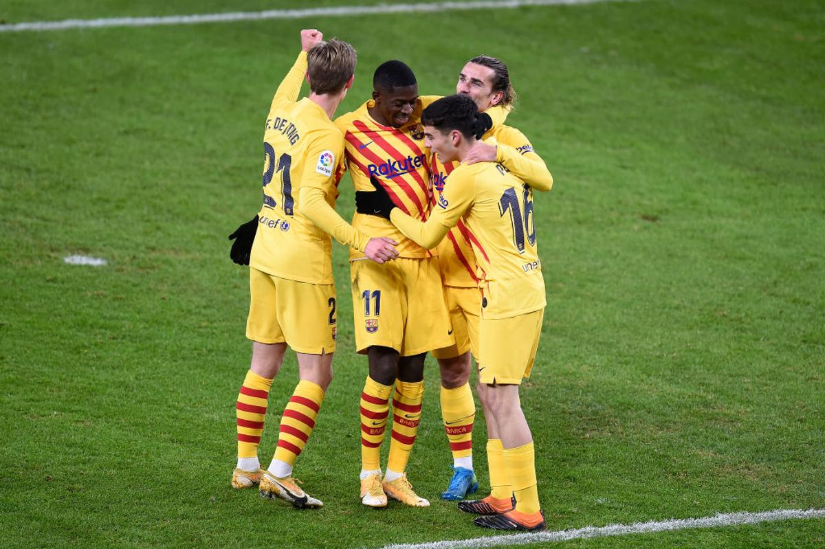 FOTO. Athletic Bilbao - Barcelona 2-3 » Spectacol cu CINCI goluri! „Dubla” lui Messi îi propulsează pe catalani pe podium