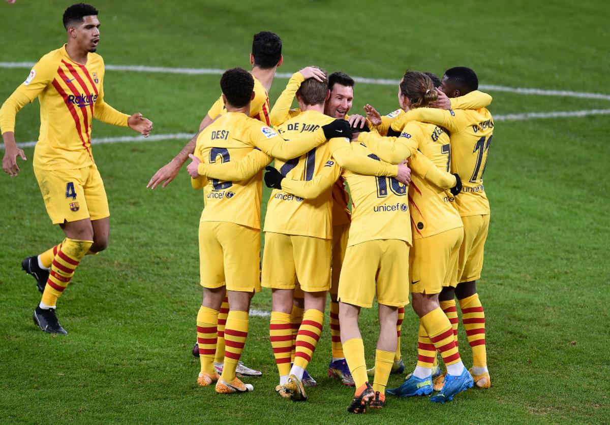 FOTO. Athletic Bilbao - Barcelona 2-3 » Spectacol cu CINCI goluri! „Dubla” lui Messi îi propulsează pe catalani pe podium