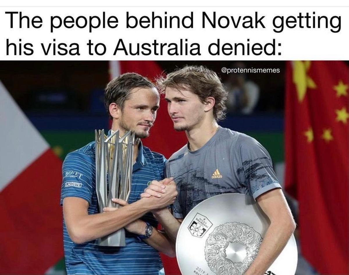 Cele mai haioase memeuri apărute după „lupta” lui Djokovic cu vameşii din Australia