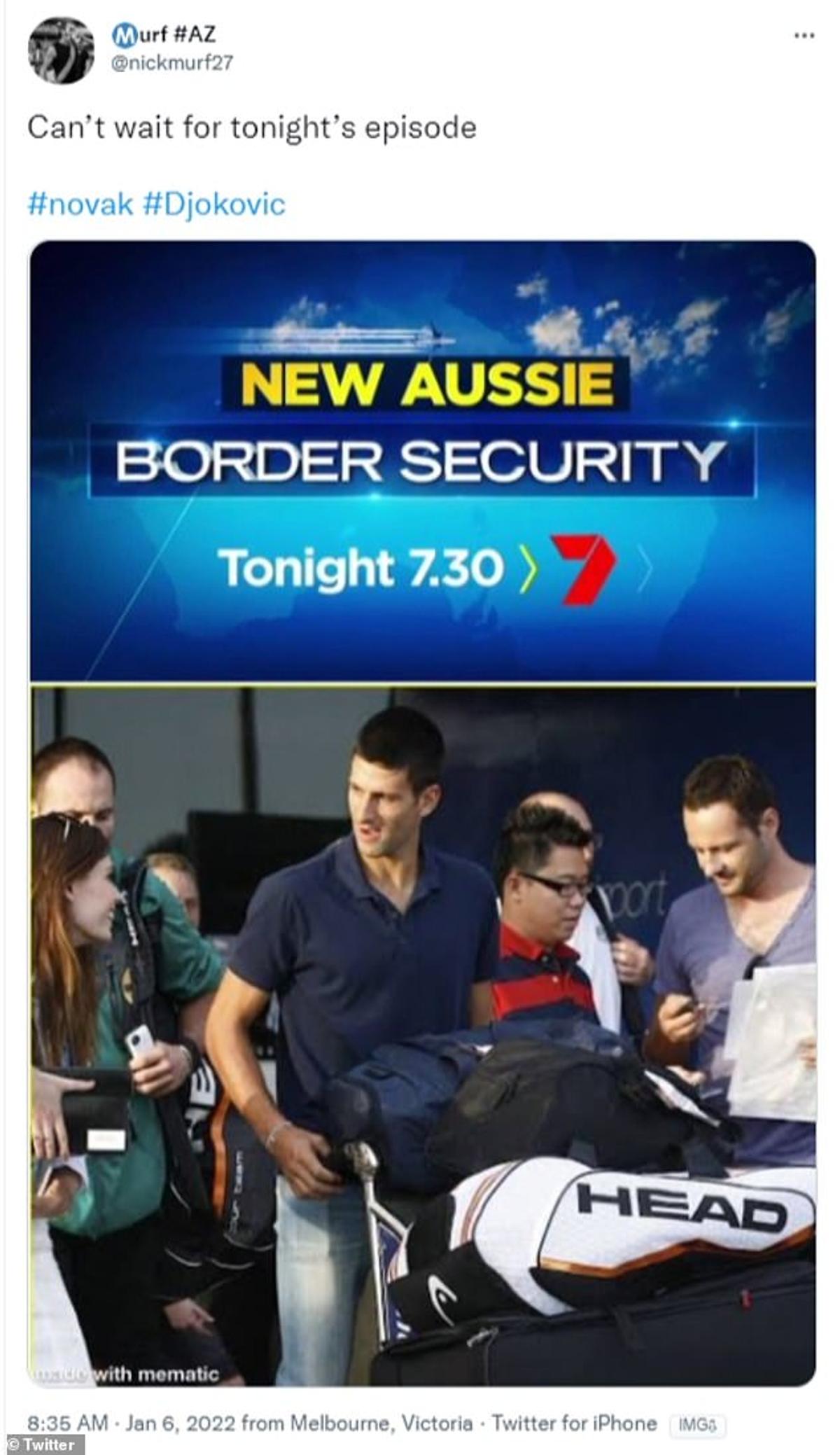 Cele mai haioase memeuri apărute după „lupta” lui Djokovic cu vameşii din Australia