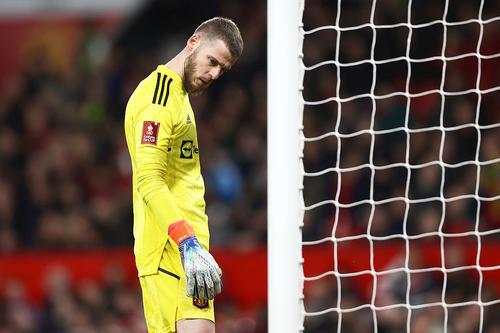 David de Gea, după golul primit în Manchester United - Everton // foto: Guliver/gettyimages