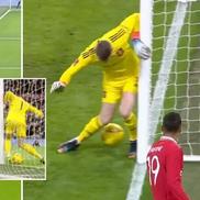 Filmul unei gafei colosale făcute de David de Gea în Manchester United - Everton. Foto: SportBible