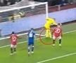 Filmul unei gafei colosale făcute de David de Gea în Manchester United - Everton. Foto: capturi ITV
