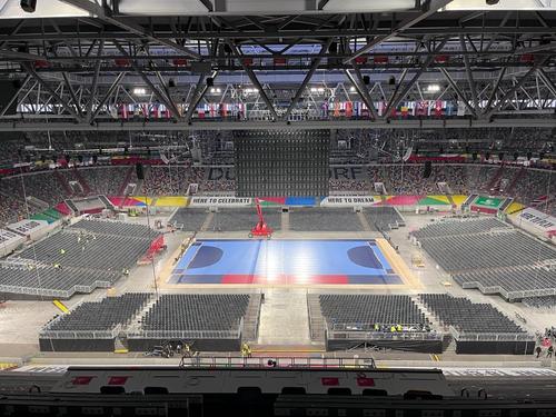 Merkur Spiel-Arena e pregătită de handbal FOTO EHF