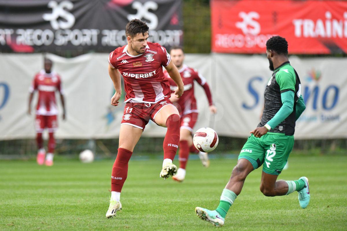 Rapid - Sakaryaspor, meci amical în Antalya