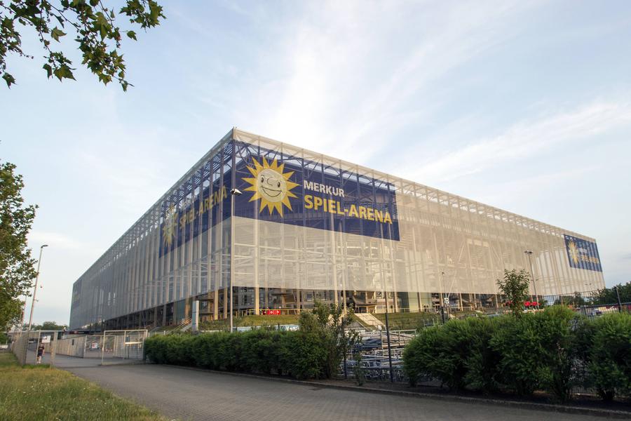 Merkur Spiel-Arena din Dusseldorf FOTO Imago Images Proiect ambițios la Campionatul European de handbal masculin » Germanii vor să bată recordul de audiență cu meciurile de deschidere