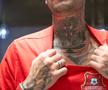 Murgia s-a tatuat exclusiv pe gât FOTO: Ionuț Iordache (GSP)