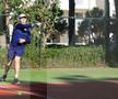 Valeriu Iftime joacă tenis în Antalya FOTO: Ionuţ Iordache (GSP)