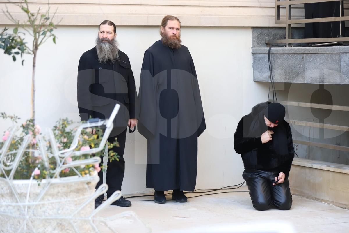 Gigi Becali la Catedrala Patriarhală - 6 ianuarie