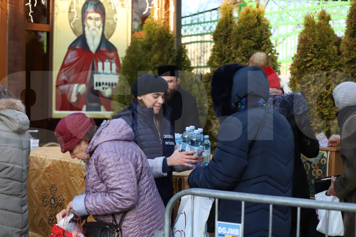 Gigi Becali la Catedrala Patriarhală - 6 ianuarie