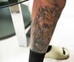 Primul tatuaj făcut de Murgia FOTO: Ionuț Iordache (GSP)