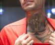 Murgia s-a tatuat exclusiv pe gât FOTO: Ionuț Iordache (GSP)
