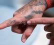Cel mai important tatuaj pentru Murgia, cel cu numele fetei lui FOTO: Ionuț Iordache (GSP)
