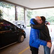 Leo Grozavu a ajuns la hotelul lui FC Botoșani/ foto Ionuț Iordache (GSP)
